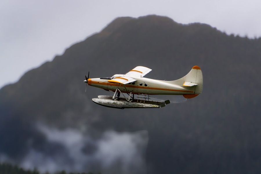 Alaskan bush plane — primary source of transport in remote Alaska