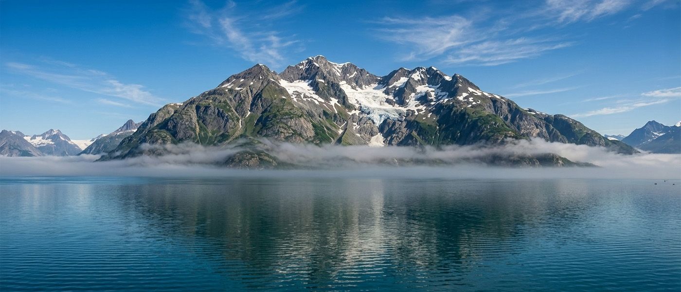Mount Miriam in Glacier Bay National Park, Alaska