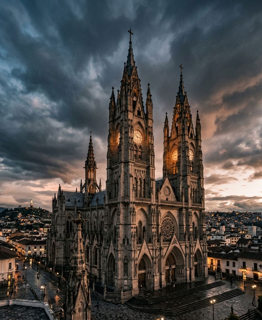 Basílica del Voto Nacional, Quito, Ecuador