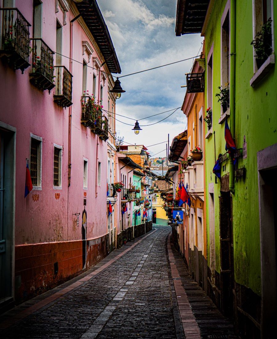 Calle La Ronda, Quito, Ecuador
