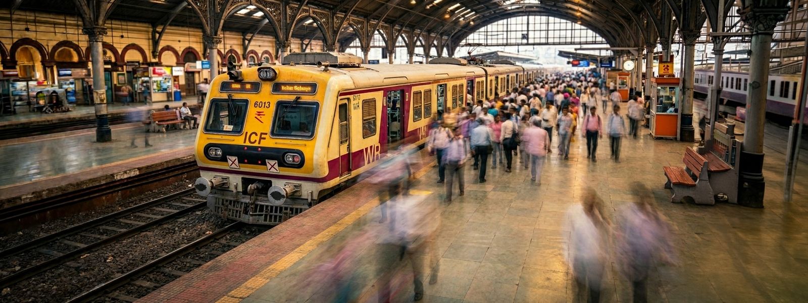 Mumbai local trains — the heartbeat of the city