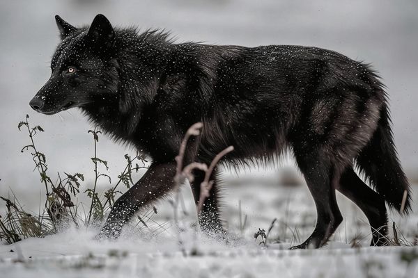 Black Wolf, Yellowstone National Park