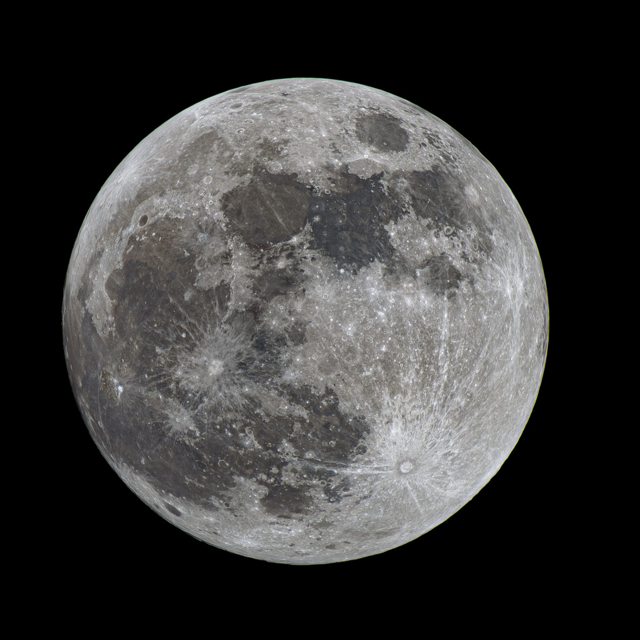 Moon — cinematic B&W