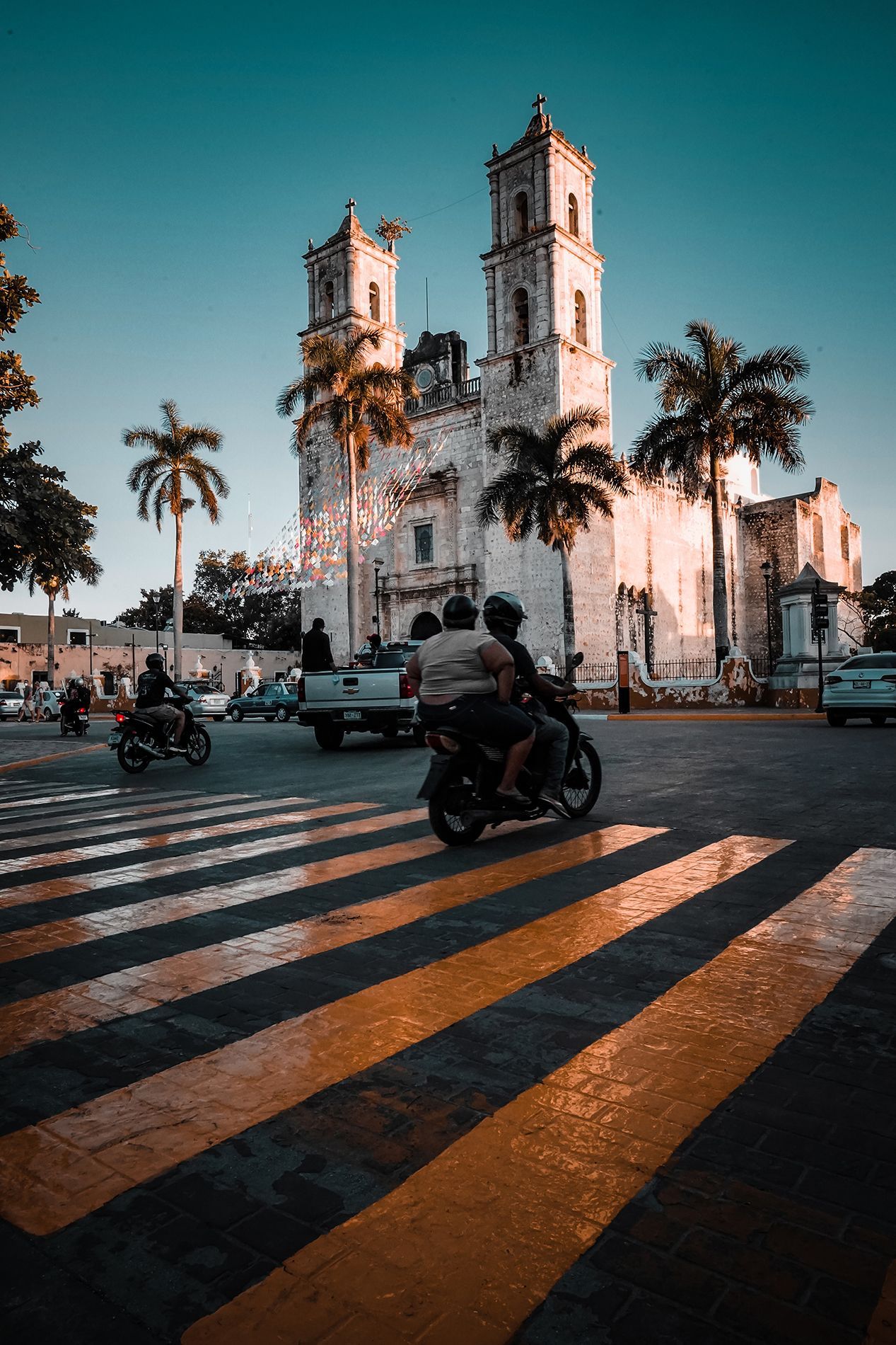 Cathedral of San Gervasio, Valladolid, Yucatan, Mexico