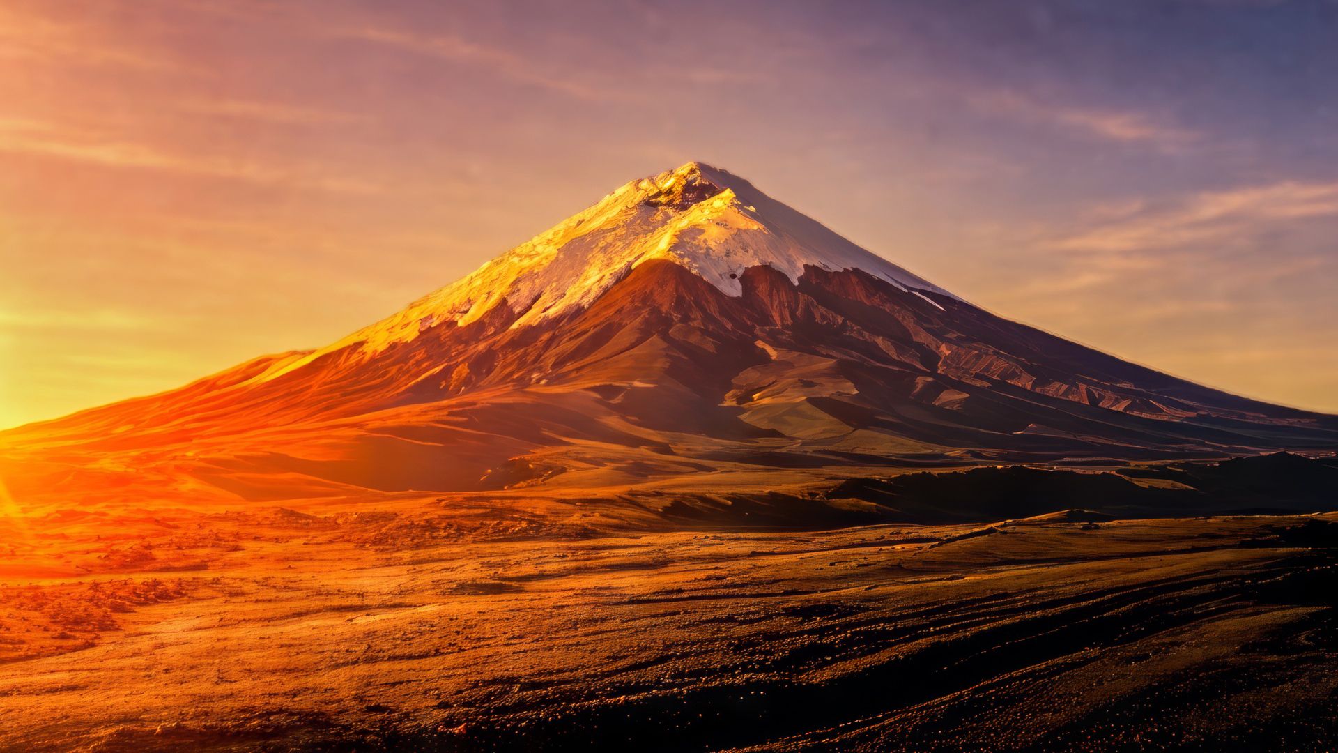 Cotopaxi volcano, Ecuador