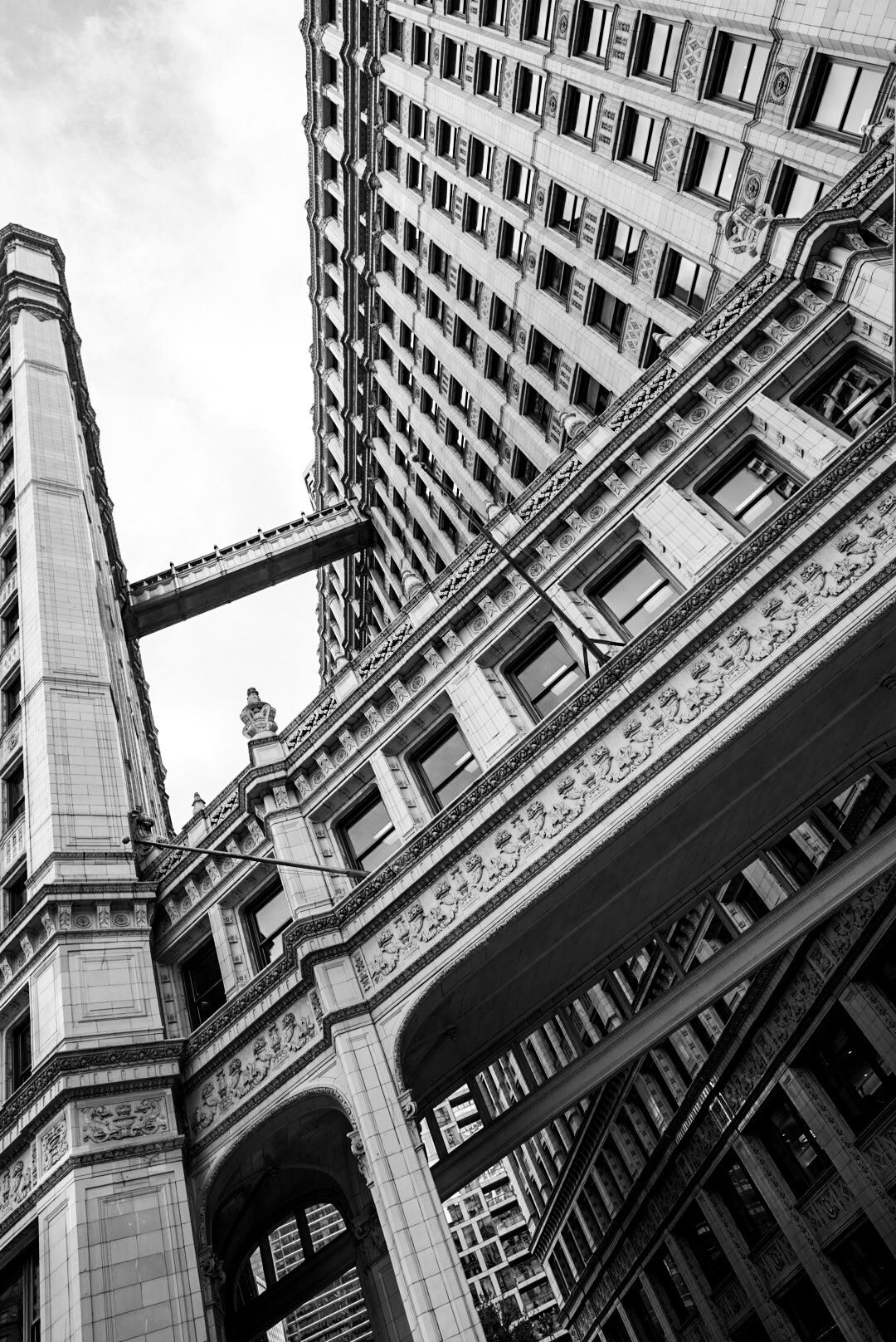 Wrigley Building, Chicago — B&W