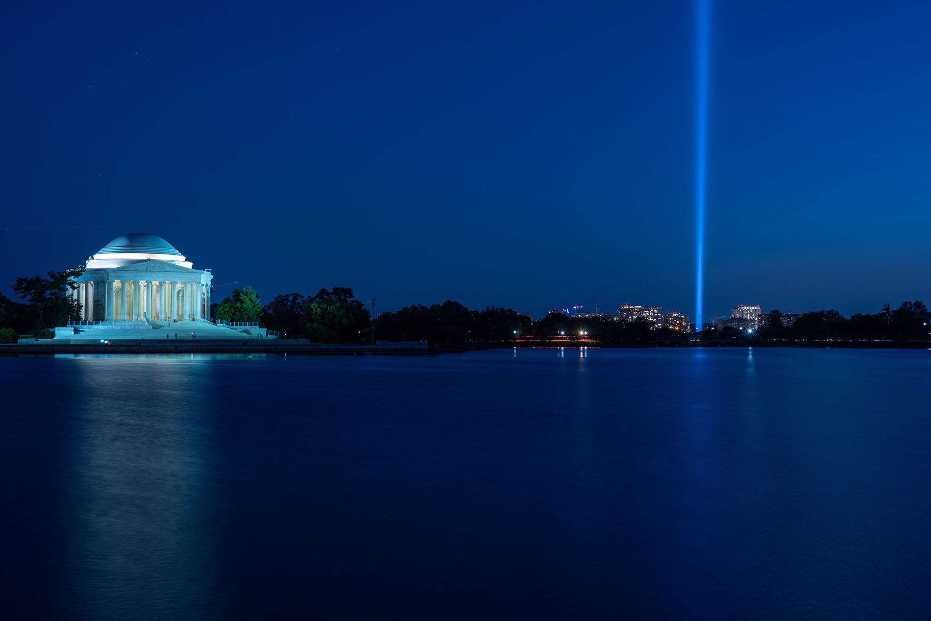 Jefferson Memorial on 9/11 Anniversary, Washington DC